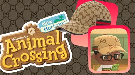 gucci hat animal crossing qr code